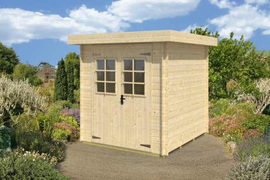 Gerätehaus für den Garten aus Holz